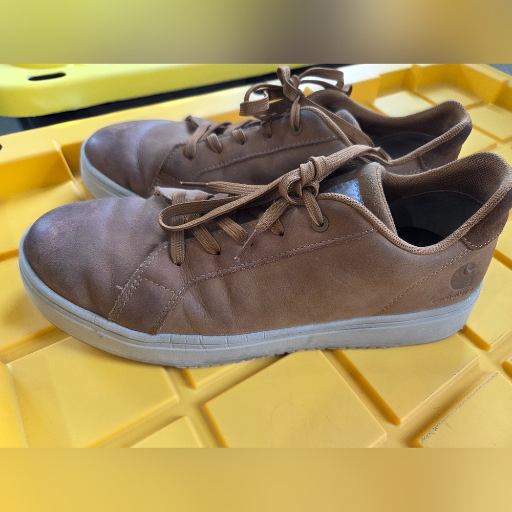 Carhartt Men's Detroit Leather Sneaker Brown Size 11
